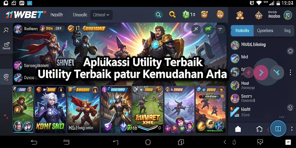 Tampilan antarmuka 11WBET yang intuitif dan menarik.