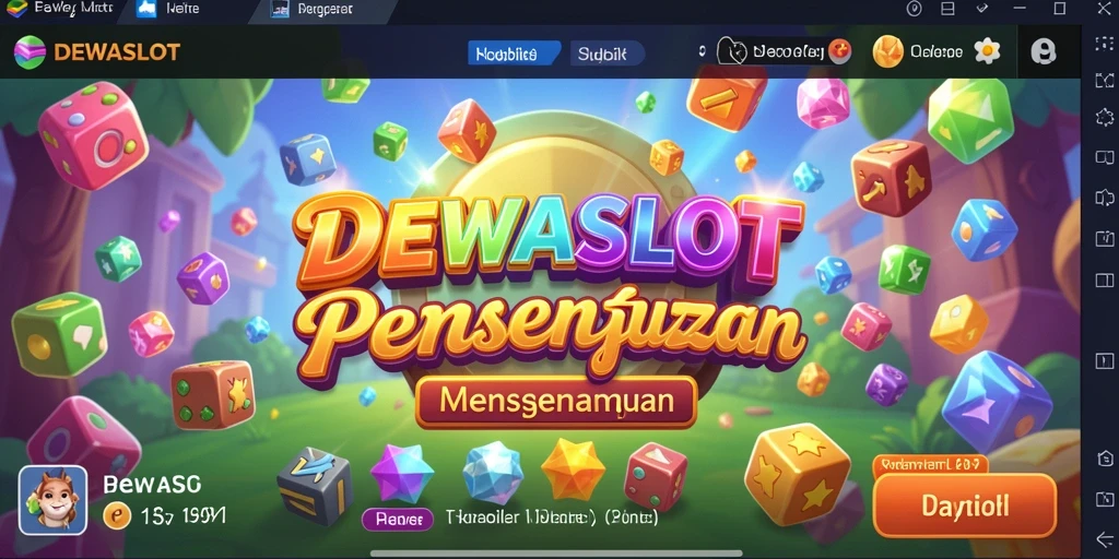 Tampilan gameplay DEWASLOT yang menarik dan penuh warna.