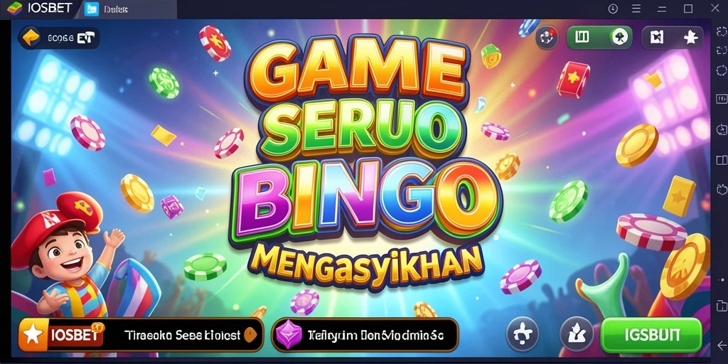 Tampilan gameplay Bingo yang seru dan interaktif di IOSBET.