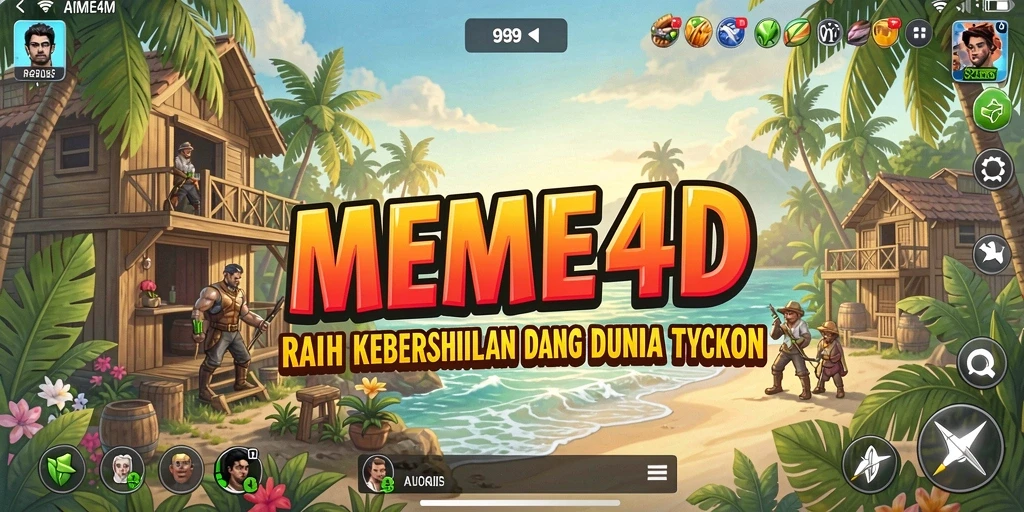 Screenshot menampilkan aksi gameplay Tycoon yang mendebarkan.