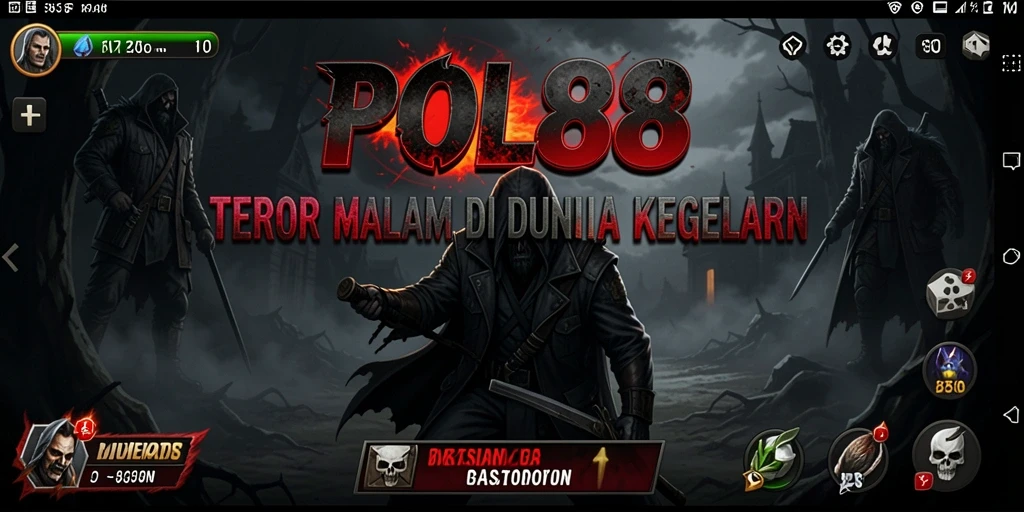Screenshot gameplay POL88 menampilkan suasana seram yang mendebarkan.