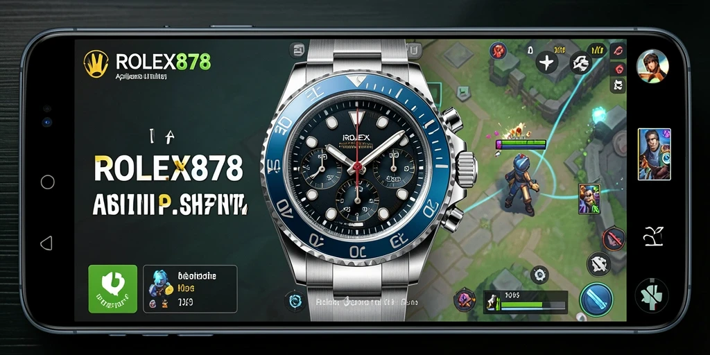 Tampilan utama ROLEX878 yang menawan dan fungsional.
