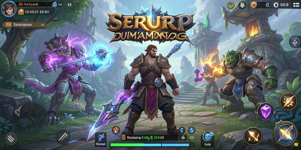 Gameplay SERURP yang seru dan menegangkan dalam dunia MMORPG.