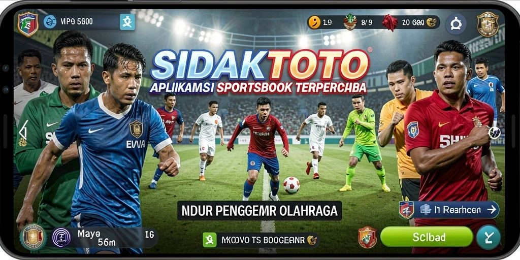 Tampilan menarik dari gameplay Sportsbook SIDAKTOTO yang mendebarkan.